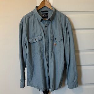 Carhartt Blue Loose Fit Shirt